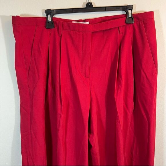 Dorothee Schumacher Women’s Red Trousers Dress Pants - Picture 2 of 12